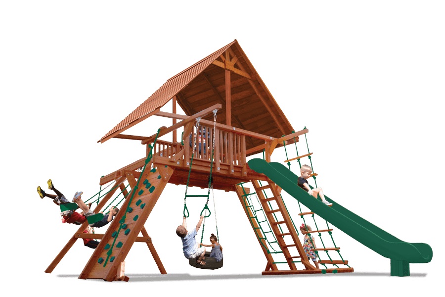 Extreme Playcenter with Wood Roof